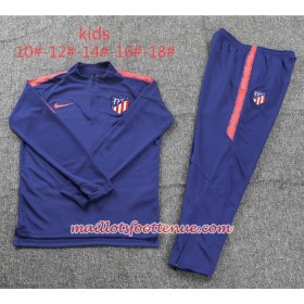 Atlético Madrid Enfant Ensemble Sweat d'entrainement Bleu 2018/2019